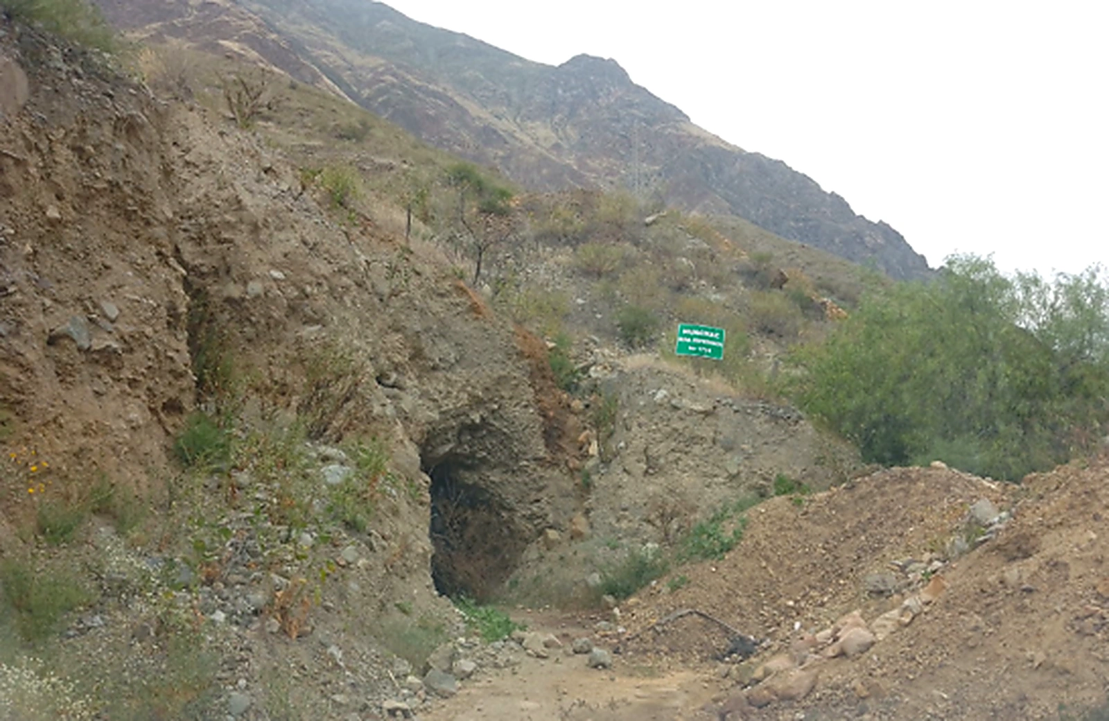 Bocamina de Exploración Múnac N° 1718